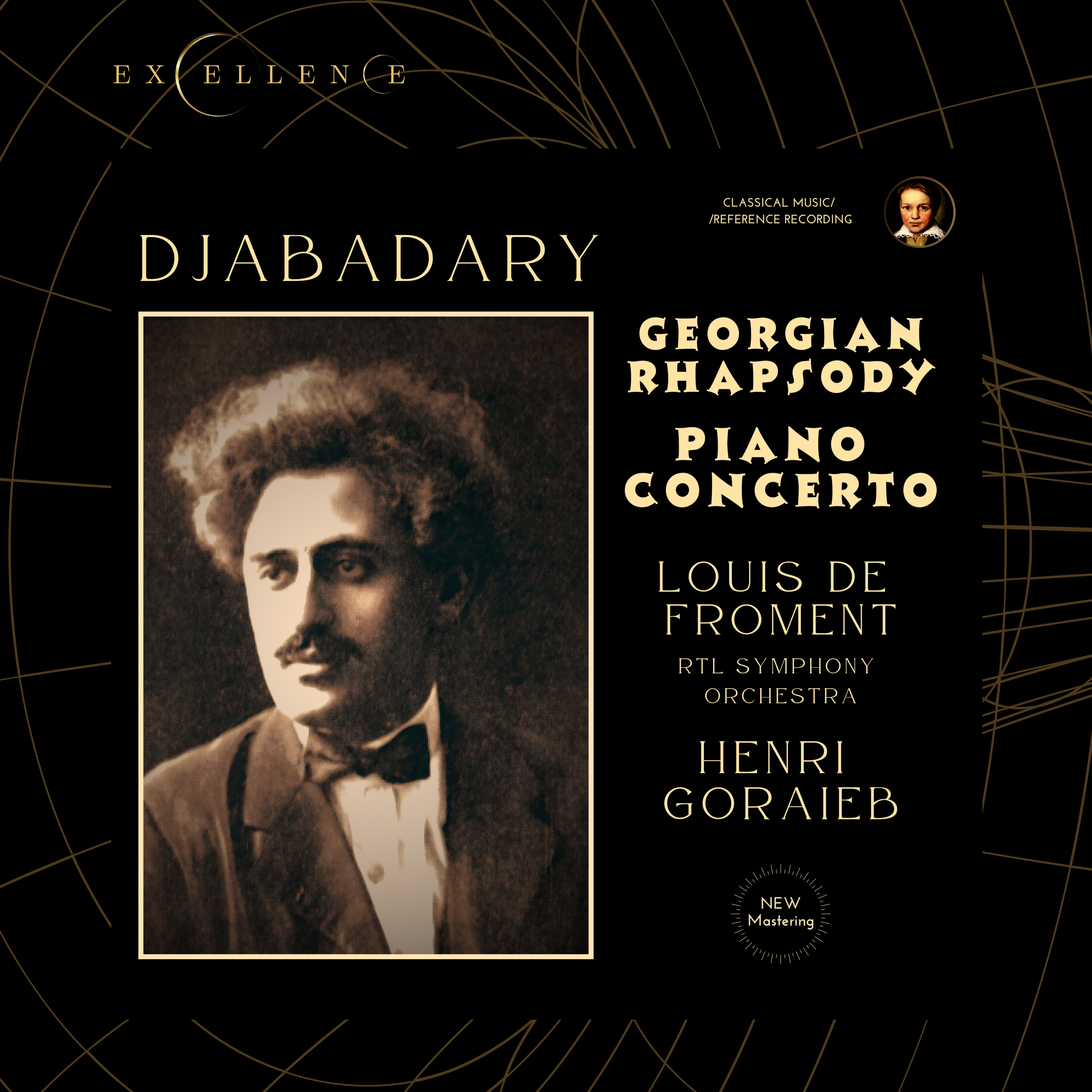 Djabadary: Georgian Rhapsody, Piano Concerto by Louis de Froment & Henri Goraieb (2024 Remastered, Luxembourg 1980) - CMRR Music Publishing