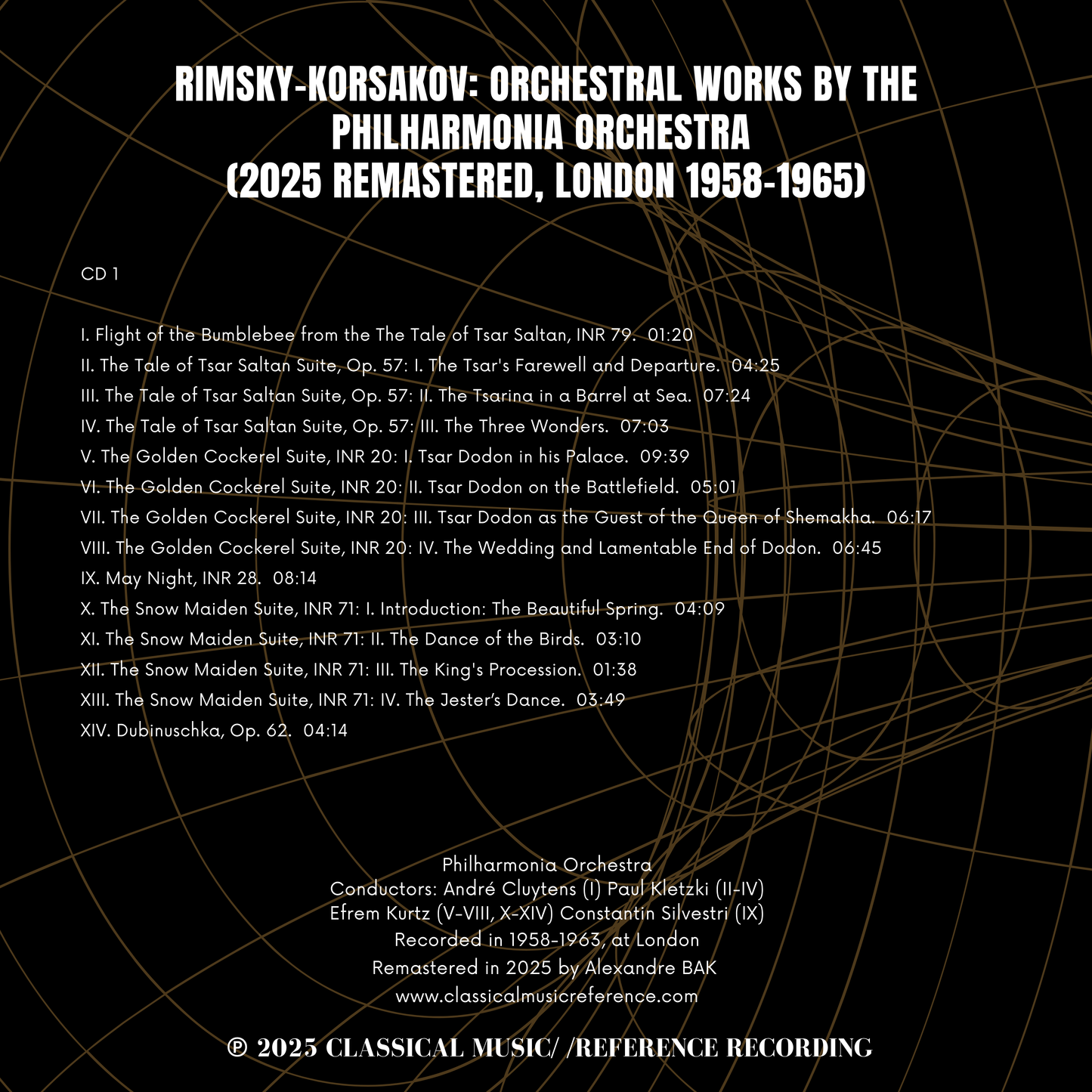 Rimsky-Korsakov : Orchestral Works by the Philharmonia Orchestra (2025 Remastered, London 1958-1965)