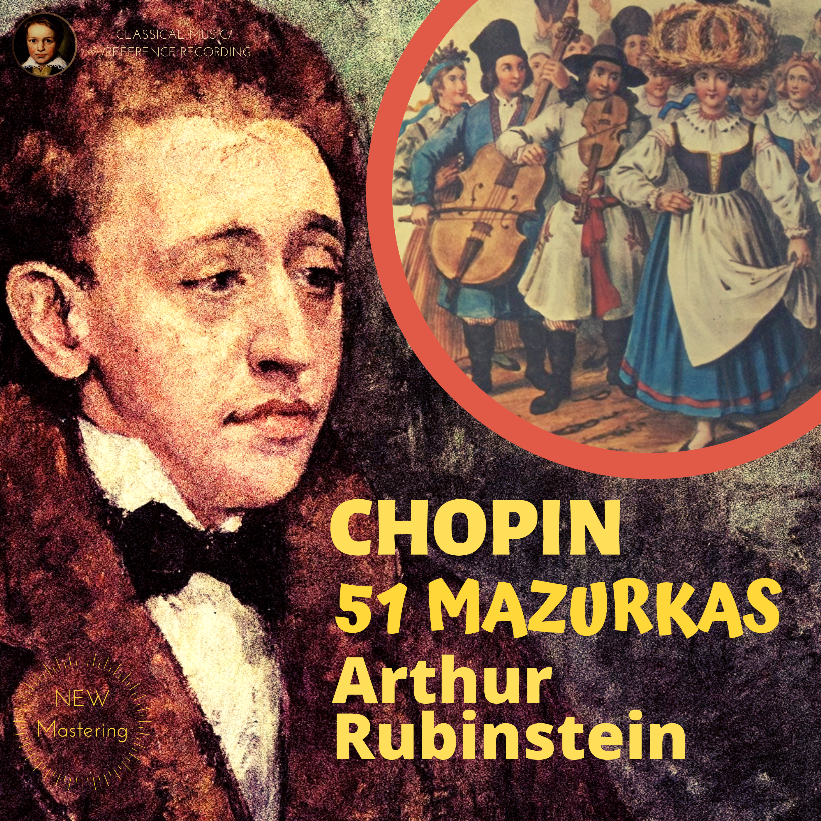 Chopin: 51 Mazurkas by Rubinstein (2021 Remastered, London 1938-1939) - CMRR Music Publishing