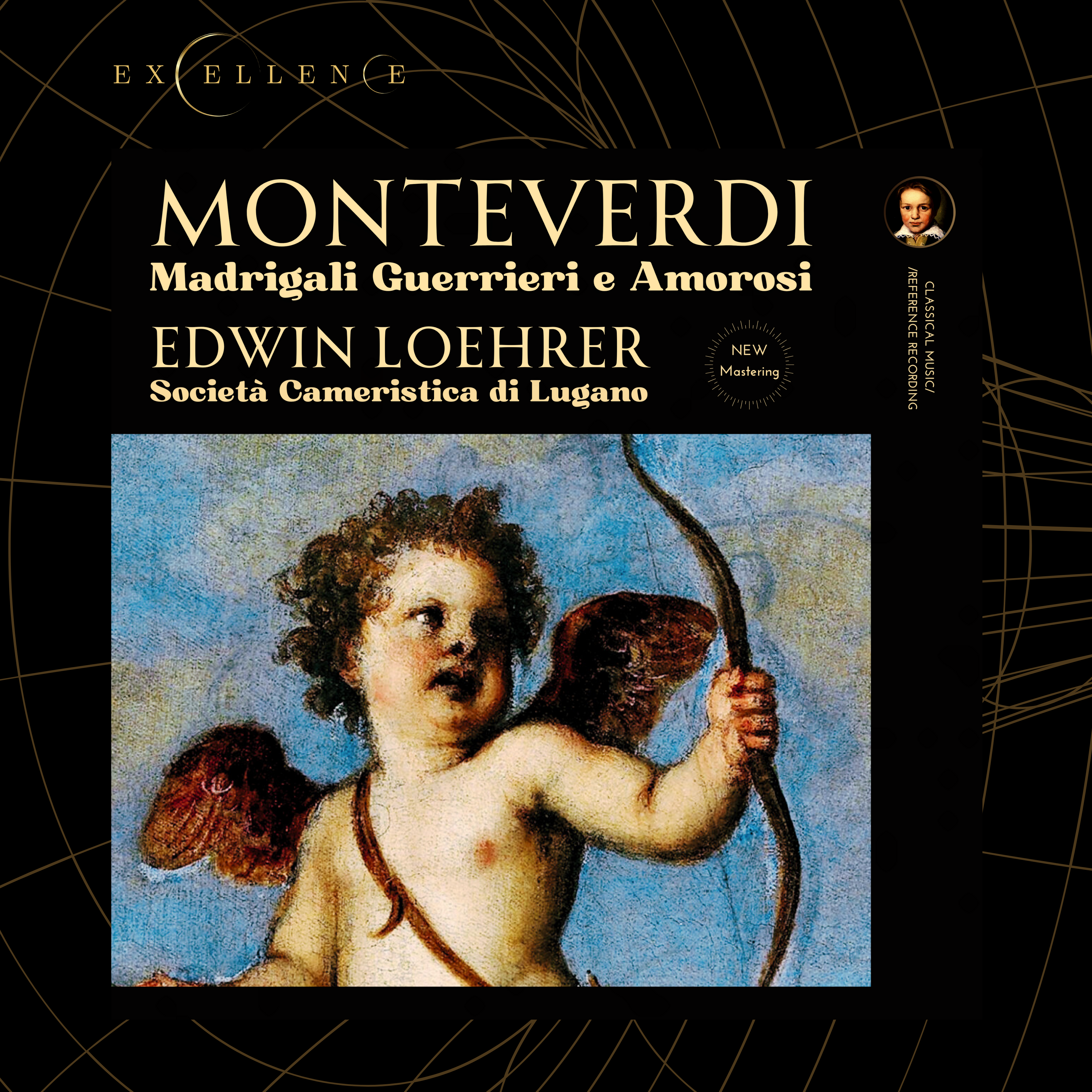 Monteverdi: Madrigali Guerrieri e Amorosi by Edwin Loehrer (2024 Remastered, Lugano 1963) - CMRR Music Publishing