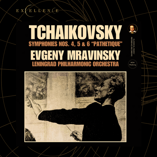 Tchaikovsky: Symphonies Nos. 4, 5 and 6 Pathetique by Evgeny Mravinsky (2024 Remastered, London 1960)