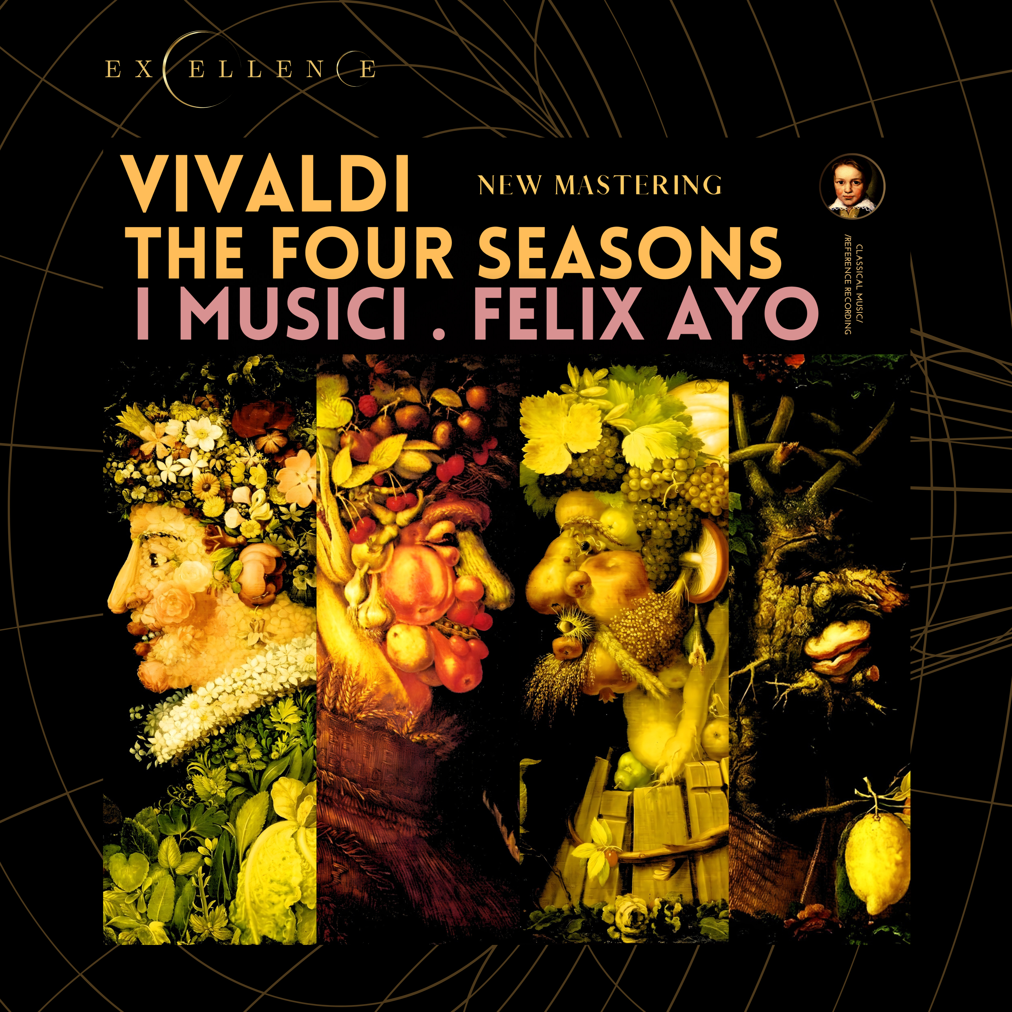 Vivaldi: The Four Seasons by Felix Ayo (2022-26 Remastered, Studio 1959) - CMRR Music Publishing
