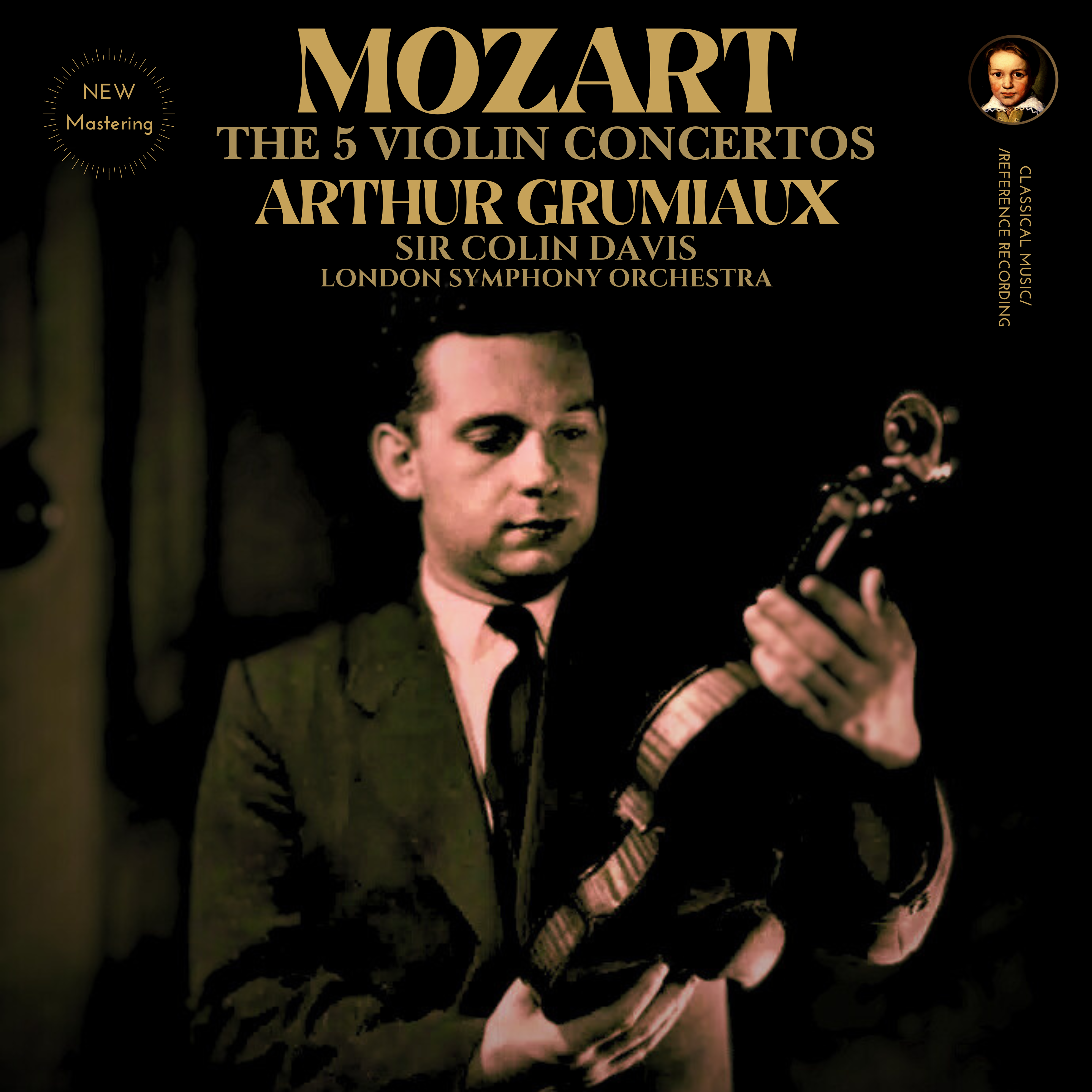 Mozart: The 5 Violin Concertos by Arthur Grumiaux (2024 Remastered, London 1961-1964) - CMRR Music Publishing