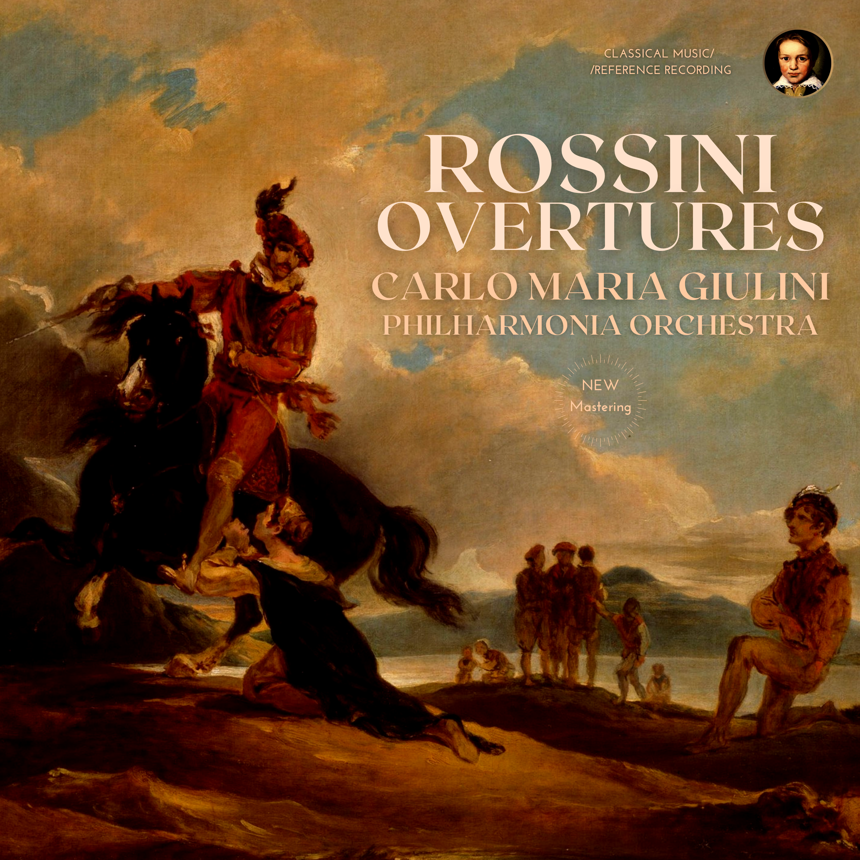 Rossini: Overtures by Carlo Maria Giulini (2024 Remastered, London 1959-1964) - CMRR Music Publishing