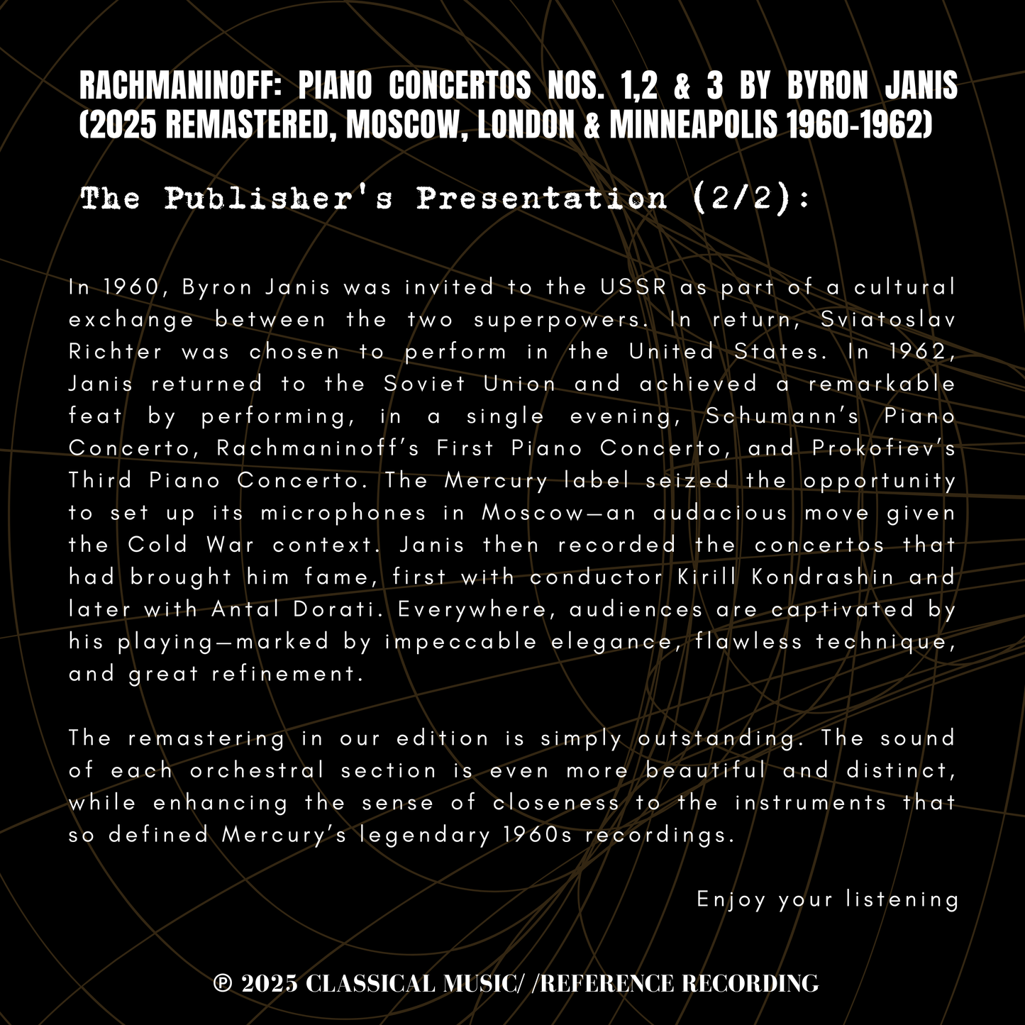 슈만: 레너드 번스타인의 4개의 교향곡 (2023-25 리마스터링, 뉴욕 1960)
