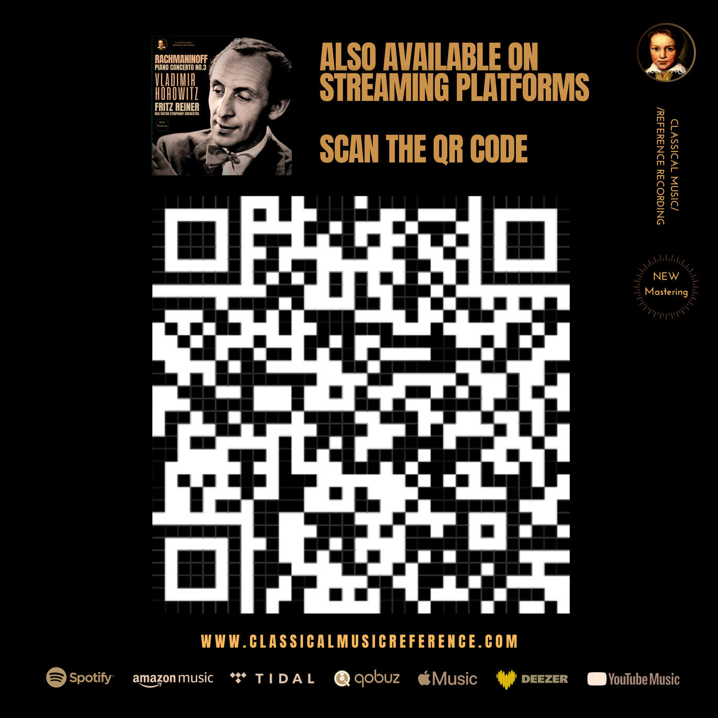 Rachmaninoff: Piano Concerto No. 3 in D minor, Op. 30 by Vladimir Horowitz (2024 Remastered, New York 1951) - CMRR Music Publishing