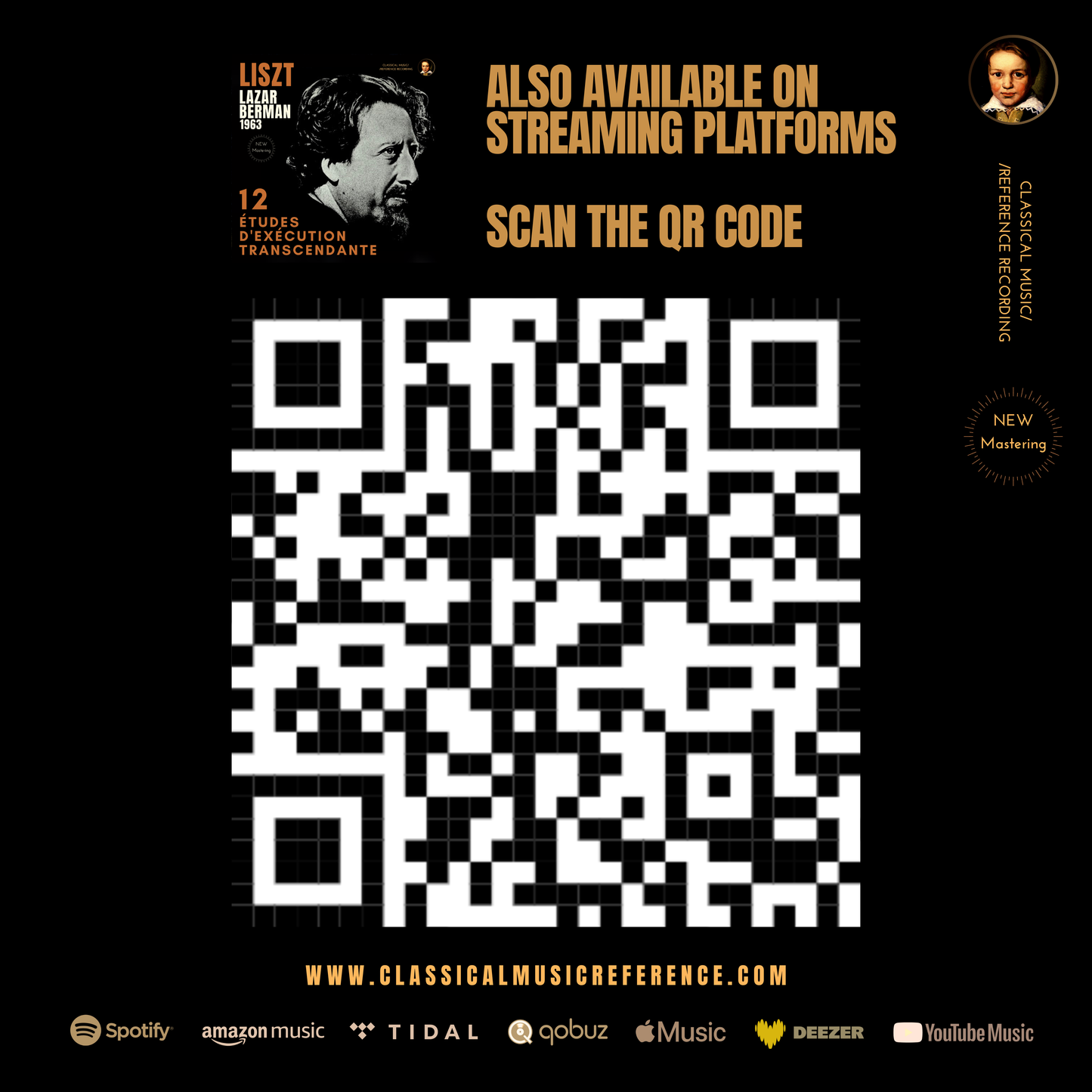 Liszt: 12 Études d'Exécution Transcendante by Lazar Berman (2023 Remastered, Studio 1963) - CMRR Music Publishing