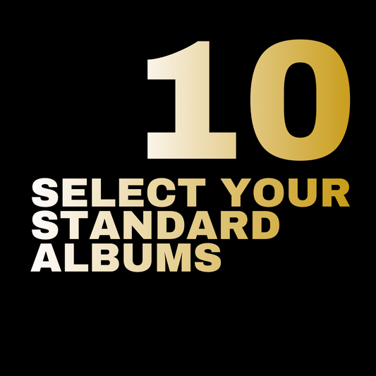 Build your 10-album Standard Bundle