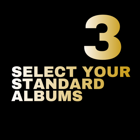 Build your 3-album Standard Bundle