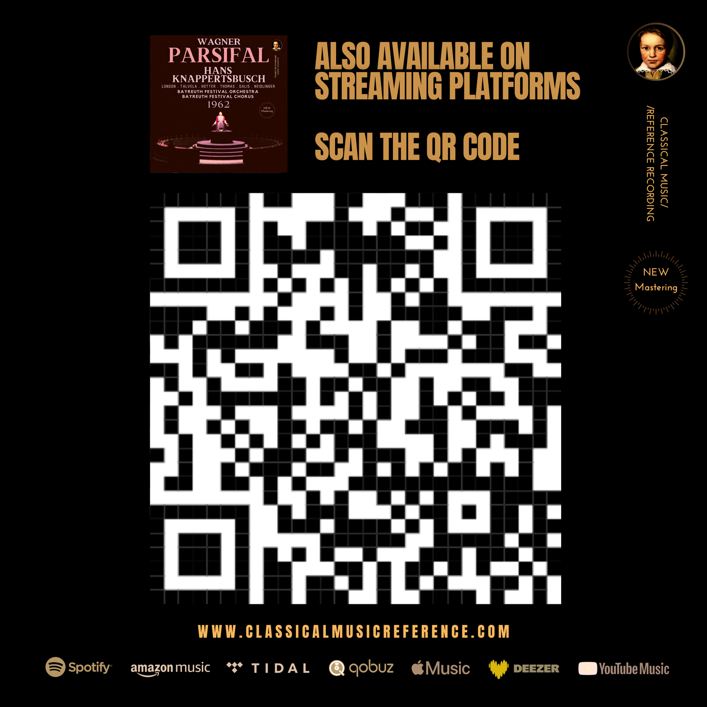 Wagner: Parsifal by Hans Knappertsbusch (2023 Remastered, Bayreuth 1962)