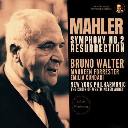 Mahler: Symphony No. 2 "Resurrection" by Bruno Walter (2023 Remastered, New York 1958) - CMRR Music Publishing