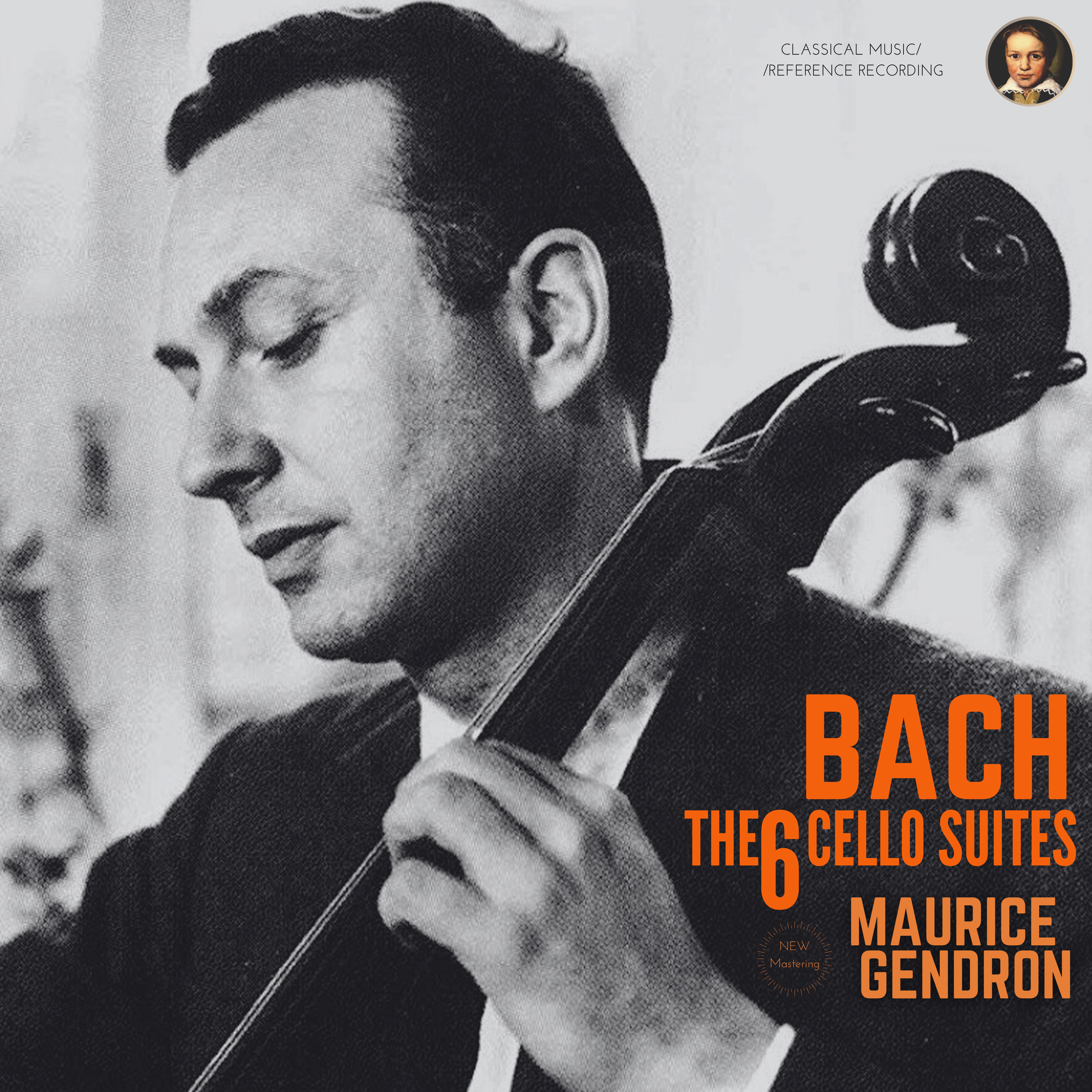 Bach: The 6 Cello Suites by Maurice Gendron (2023 Remastered, France 1964)