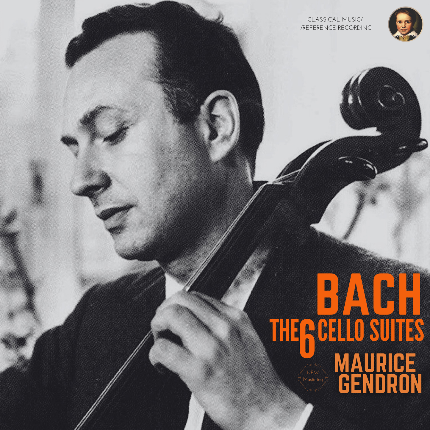 Bach: The 6 Cello Suites by Maurice Gendron (2023 Remastered, France 1964)