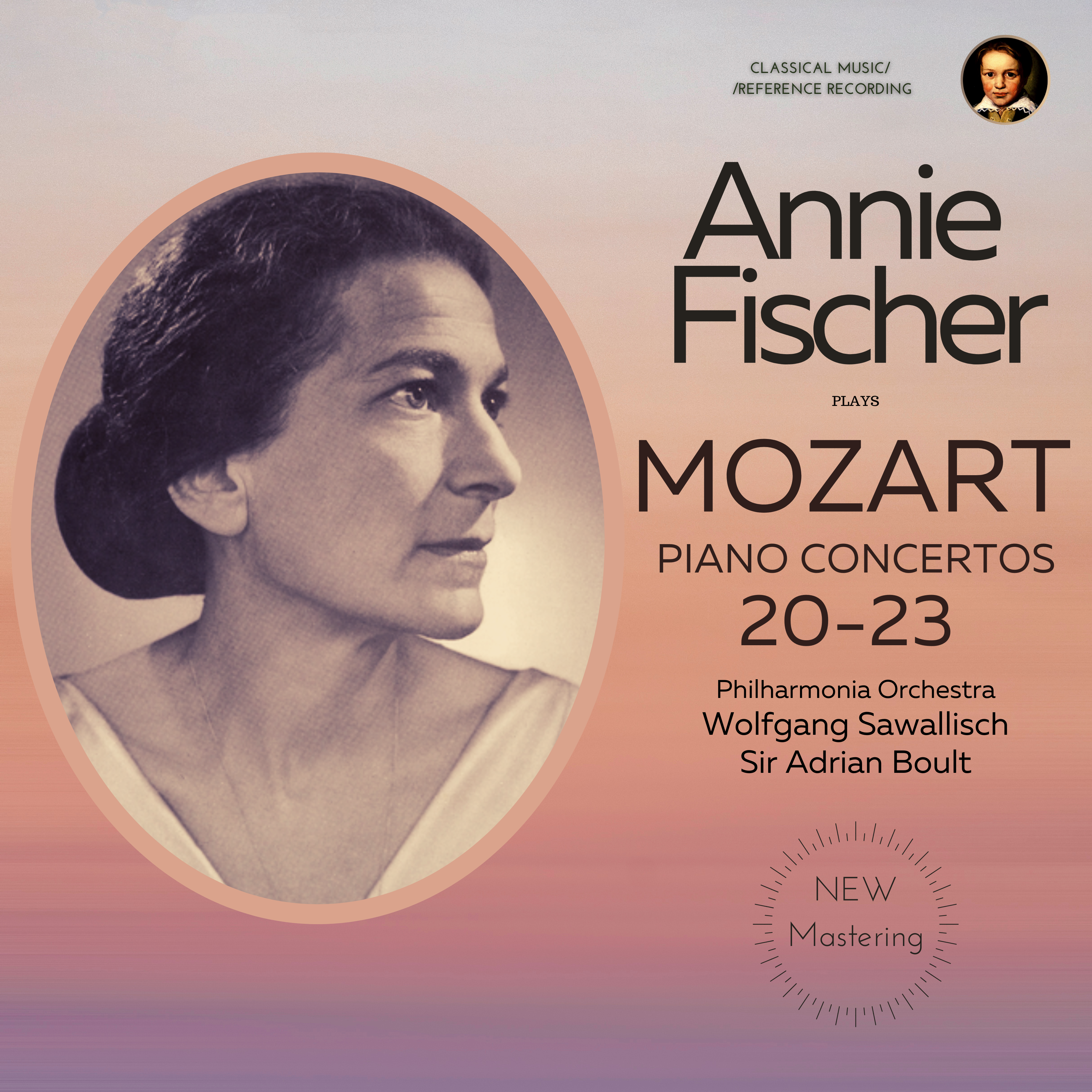 Mozart: Piano Concertos Nos. 20, 21, 22, 23 by Annie Fischer (2021 Remastered, London 1958-59) - CMRR Music Publishing