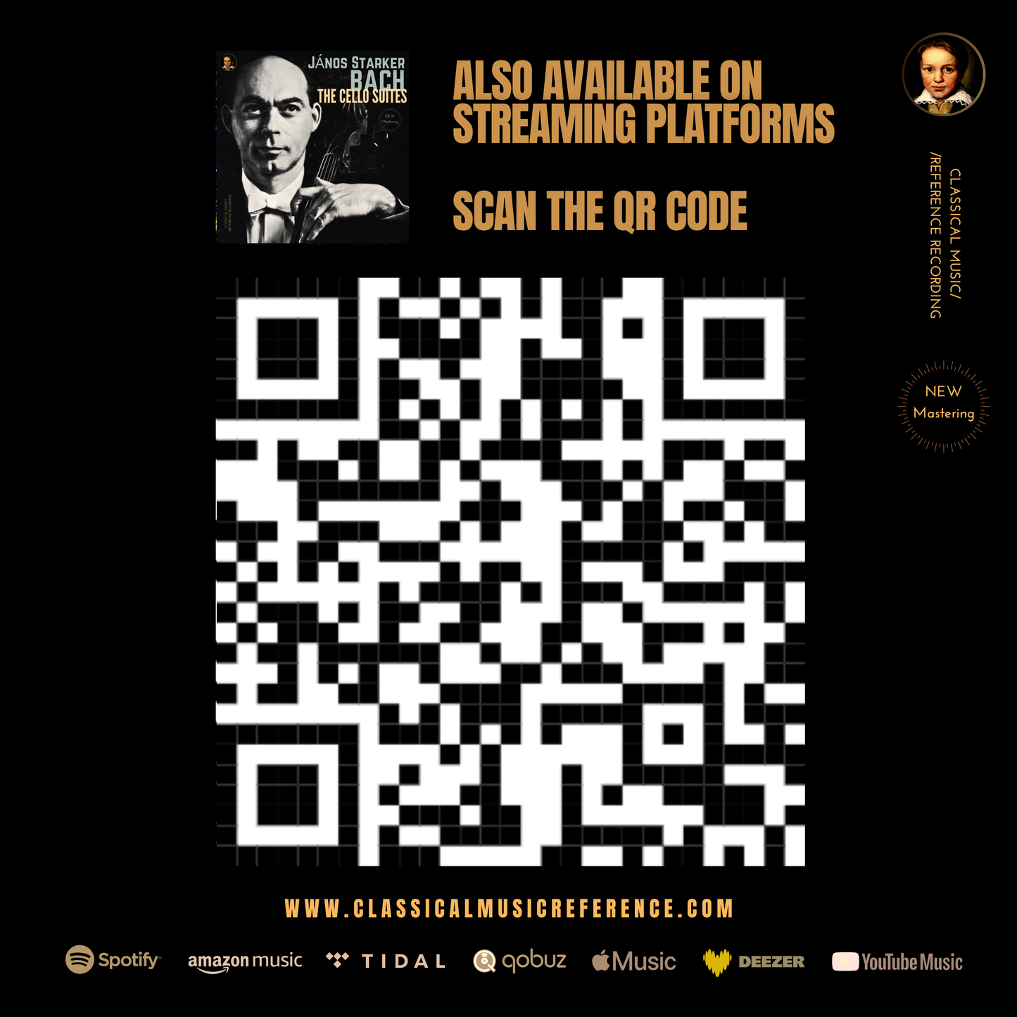 Bach: The Cello Suites by János Starker (2021 Remastered, London 1957-1959)