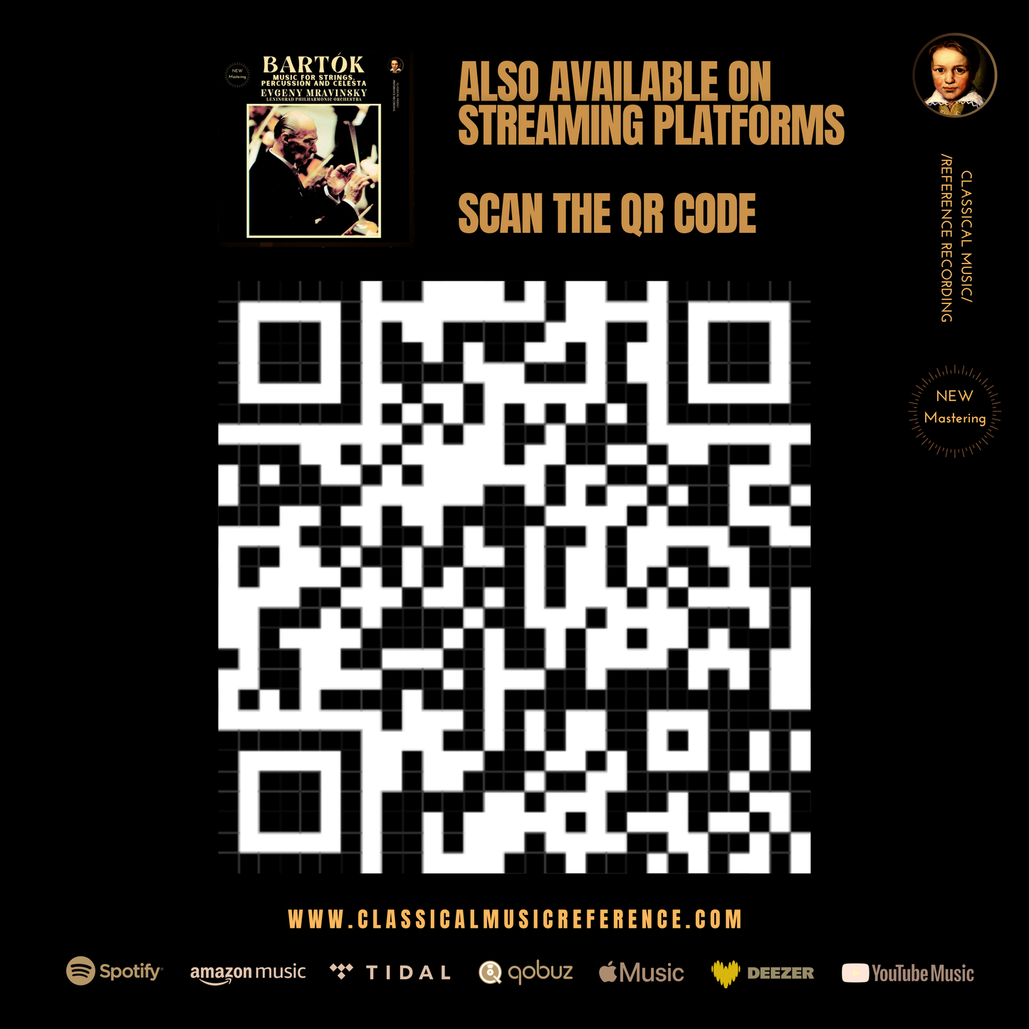 Bartók: Music For Strings, Percussion And Celesta By Evgeny Mravinsky (2024 Remastered, Moscow 1965)