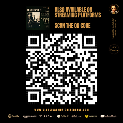 Beethoven: The 11 Trios for Piano, Violin & Cello by the Beaux Arts Trio (2023 Remastered, Studio 1965) - CMRR Music Publishing
