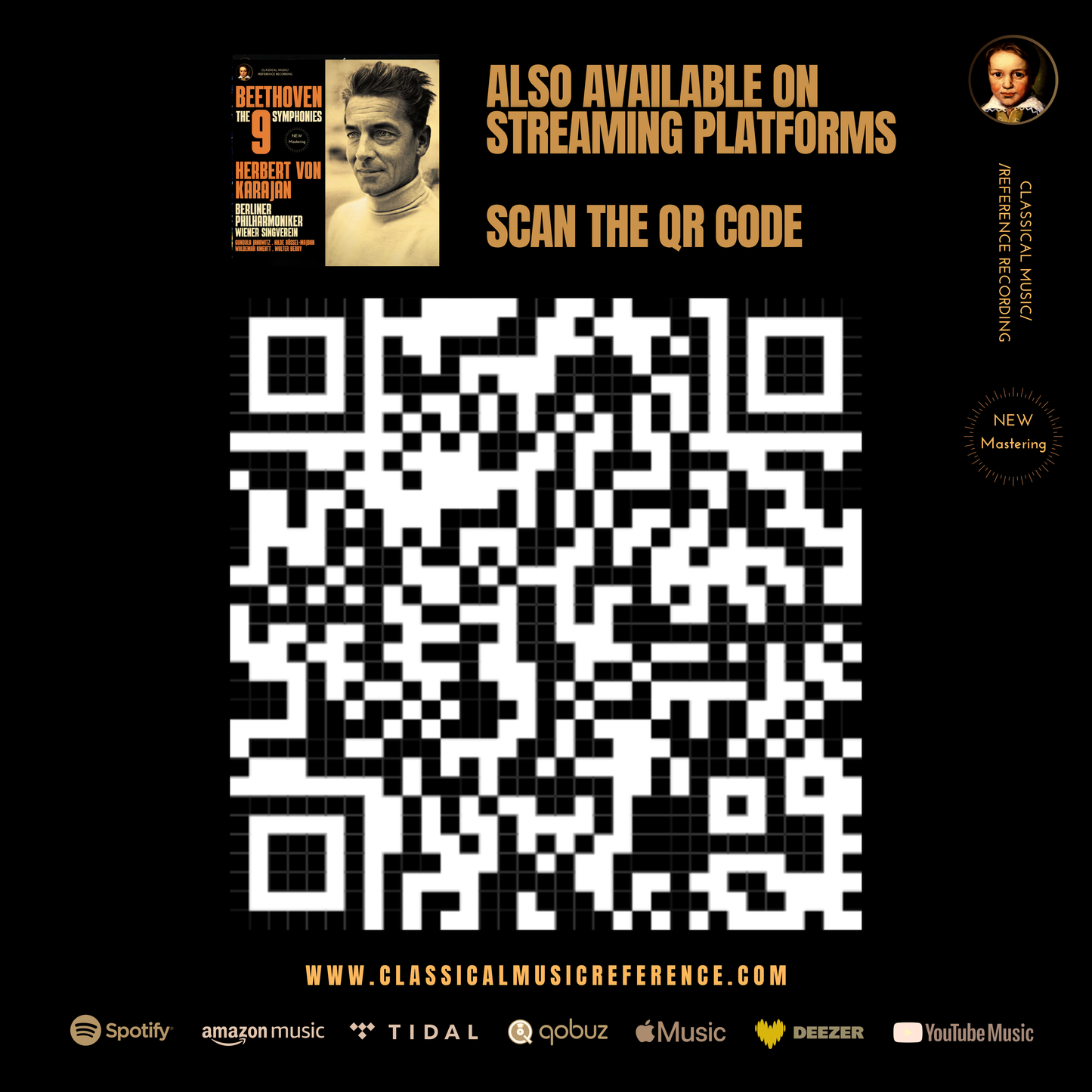 Beethoven: The 9 Symphonies by Herbert von Karajan (2024 Remastered, Berlin 1961-62)