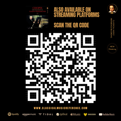 Chopin: The Piano Recital by Vlado Perlemuter (2025 Remastered, Paris 1960) - CMRR Music Publishing