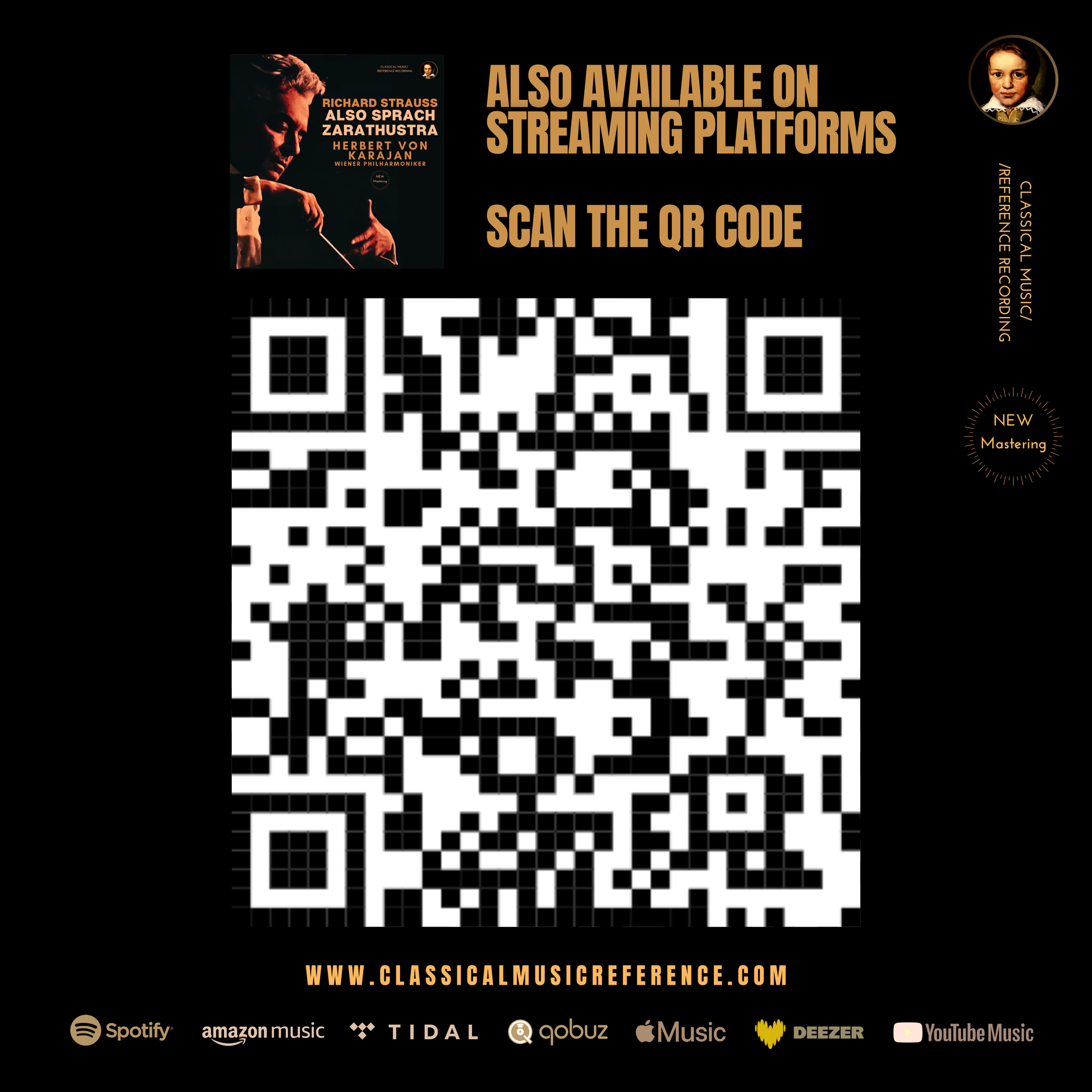 Richard Strauss: Also Sprach Zarathustra, Op. 30 by Herbert von Karajan (2024 Remastered, Vienna 1959) - CMRR Music Publishing