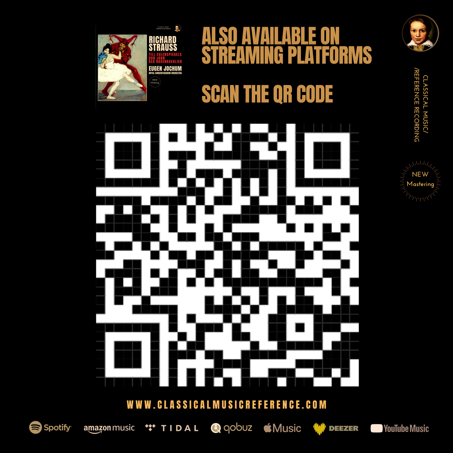 Richard Strauss: Till Eulenspiegels, Don Juan, Der Rosenkavalier by Eugen Jochum (2024 Remastered, Amsterdam 1960) - CMRR Music Publishing