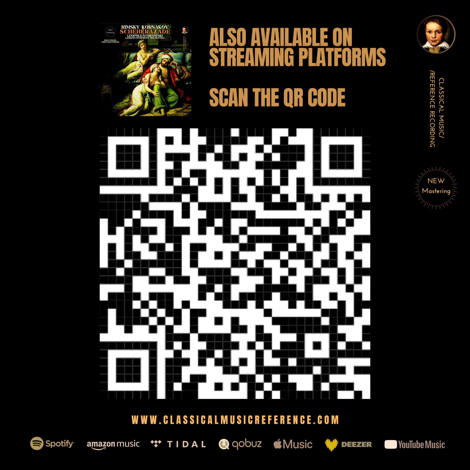 Rimsky Korsakov: Scheherazade in E Major, Op. 35 by Leopold Stokowski (2024 Remastered, London 1964) - CMRR Music Publishing