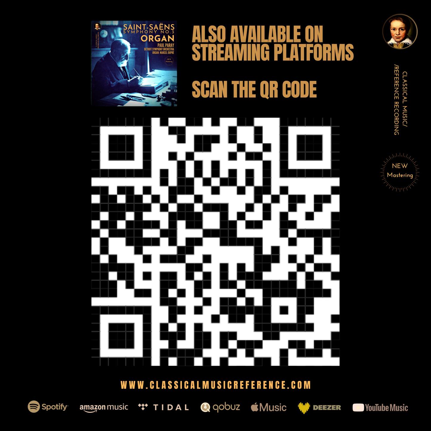 Saint-Saëns: Symphony No. 3 in C Minor, Op. 78 "Organ" by Paul Paray (2024 Remastered, Studio 1957)