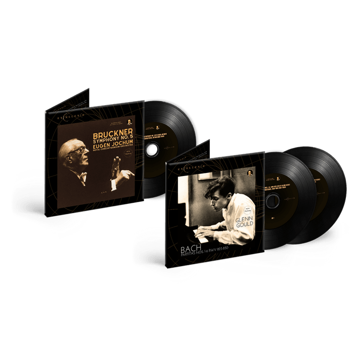 Bundle - Bach 6 Partitas / Glenn Gould + Bruckner Symphony No. 5 / Eugen Jochum (2024 Remastered) - Limited Edition CD
